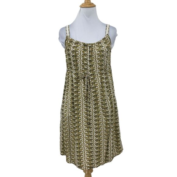 Tommy Bahama Relax Tie Waist Dress Womens XS Extra Small Hawaiian Pockets A Line - Picture 1 of 15